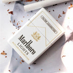 Marlboro Grinding Wheel Lighter, White Paint Green Label Red Label, Multi-color Selection, Men's Gift Wholesale