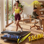 2in1 Walking Pad Mini Treadmill Portable for Home&Office Under Desk LCD Screen Max 300lbs Quiet Treadmills Exercise Machine
