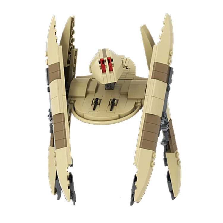 Mymocs Star Movie Vulture Droid Starfighters MOC Technical Robot Figures Spaceship Sets Building Blocks Toys Gift