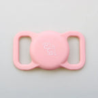 Airtag Dog Collar Holder, [1 Pack] Airtag Holder, Silicone Full Body Covered Protective Air Tag for Pet - Fits All Width