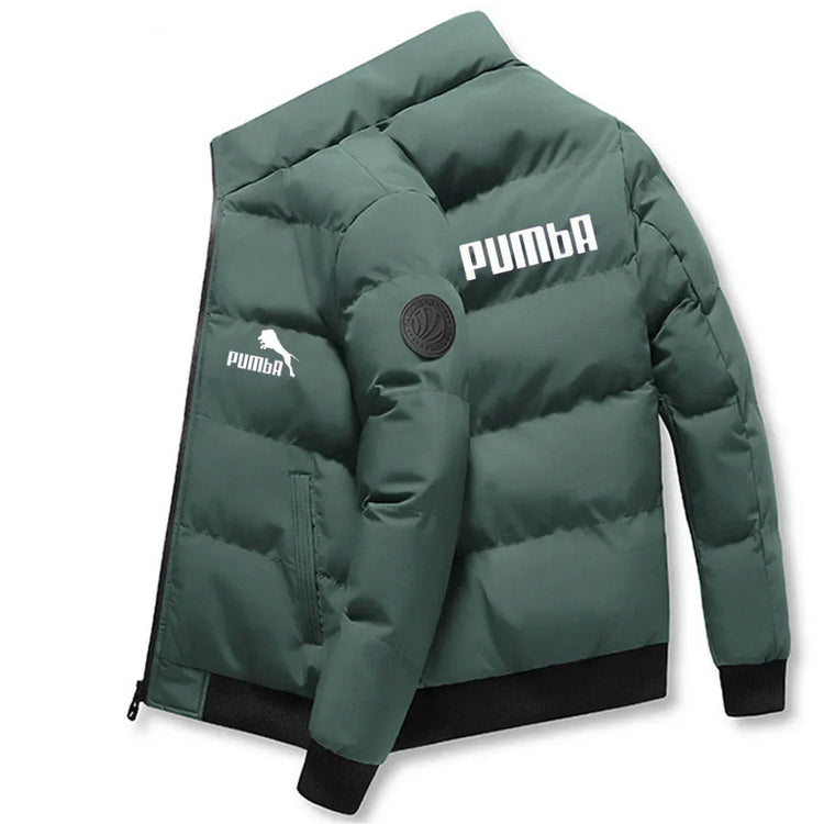 Men's Warm Fleece Coat with No Collar, Short Style, Thick and Fashionable Korean-style Windbreaker, Suitable for Autumn and Wint