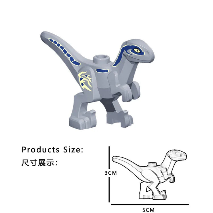 Jurassic Dinosaur Nest Baby Building Blocks Toys Collection Souvenir Gift Birthday Jurassic Rex Raptor