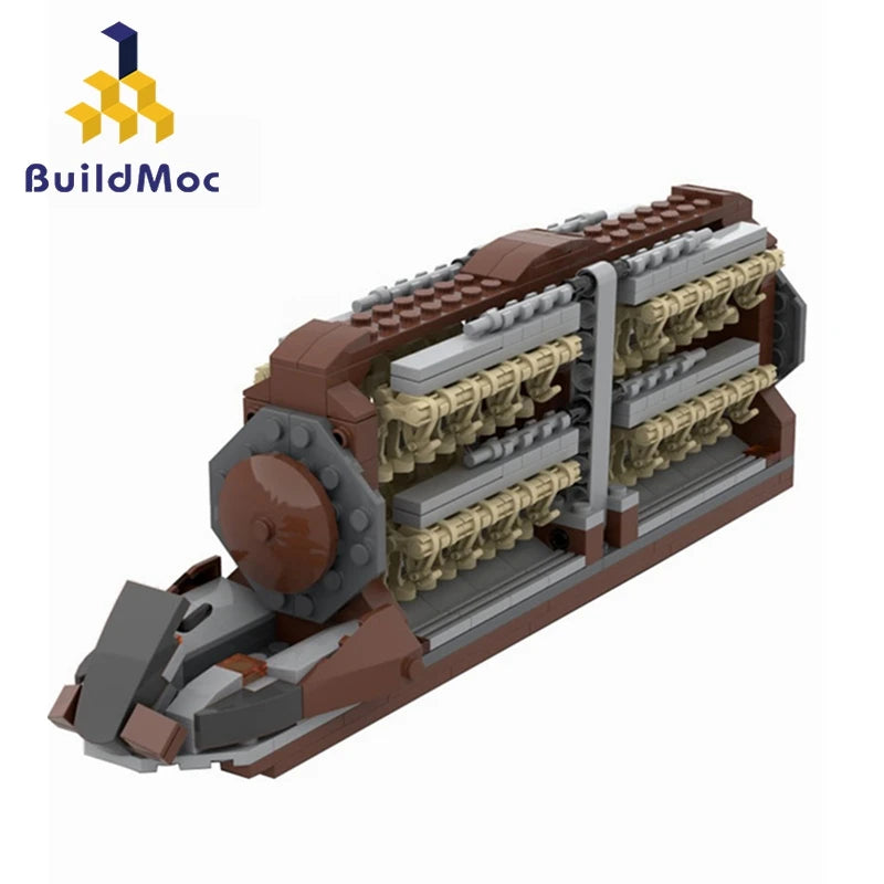 Yigebebe Space Wars Platoon Attack-Craft Space Battle Robots Building Blocks Transport Battleship Toys for Bricks Gifts