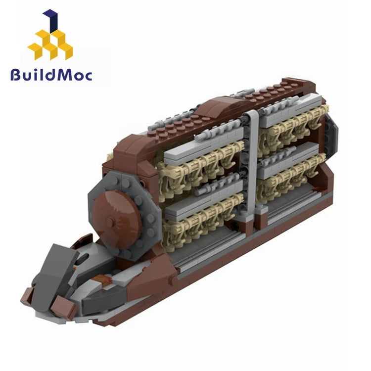 Yigebebe Space Wars Platoon Attack-Craft Space Battle Robots Building Blocks Transport Battleship Toys for Bricks Gifts