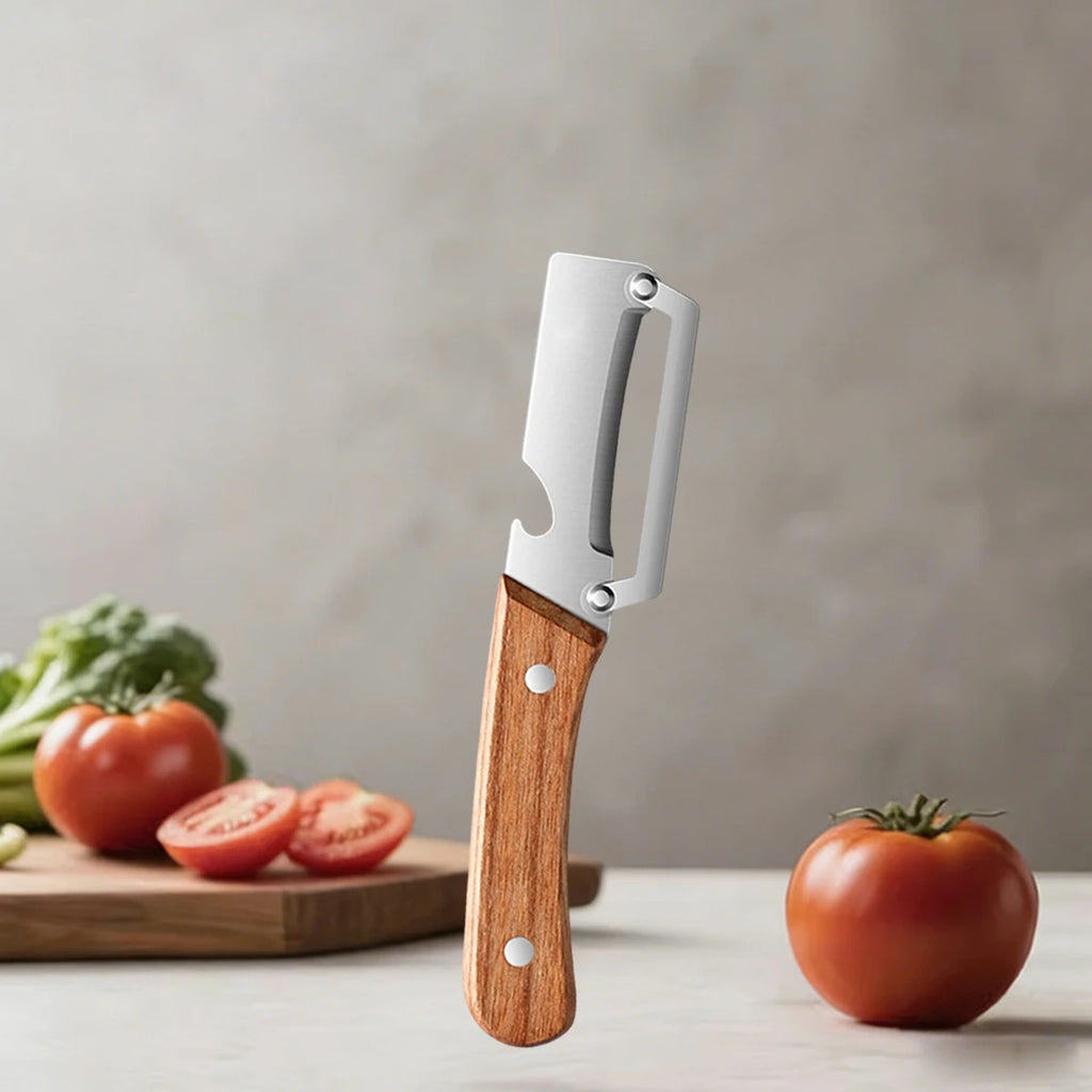 Kitchen Peeler Knife Fruits Vegetables Slicing Stainless Steel Cutting Knife for Peeling Bottle Opener Kitchen-Specific Tool