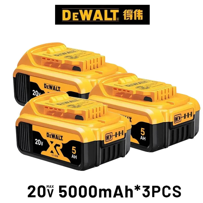 100%Original Dewalt Battery 20V 6Ah 9Ah Tool Battery DCB206 DCB205 DCB200 DCF887 DCG405 DCD791 DCF922 DCF850 DCD805 tool battery