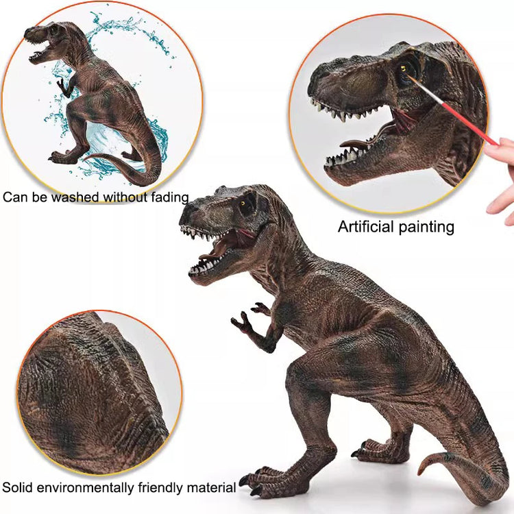 Dinosaur Toy Tyrannosaurus Rex, Realistic Dinosaur Figure T-Rex Plastic Educational Prehistoric Animal