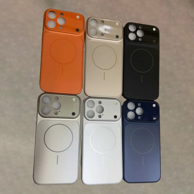Original AG Nano Frosted Glass For Magsafe Phone Case For iPhone 18 17 Air 16 15 14 13 Pro Max Magnetic Wireless Charge Cover