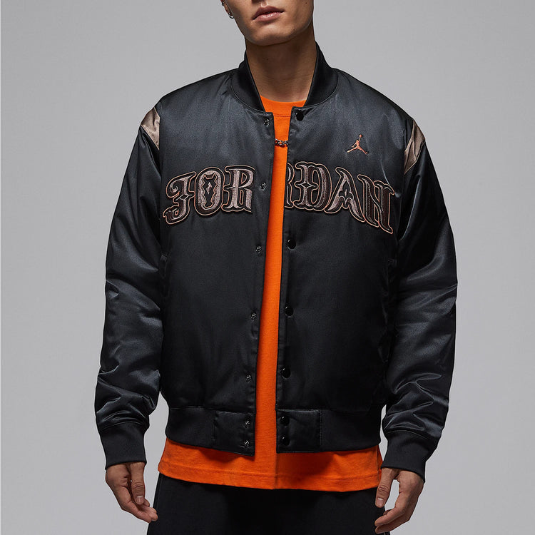 Nike genuine JORDAN men's stand up collar embroidered sports casual jacket IQ3951-010