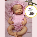 2 Sets Clothes & Washable Pascale Whole Body Silicone Bebe Reborn Girl With Open Mouth Soft Touch Newborn Silicone Girl Doll