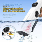 Electric Automatic Water Storage Gun Toys Portable Children Summer Beach Outdoor Fight Fantasy Spray Gun Toys Boy Kid Adult Game
