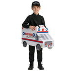 Children Happy Day Festival Cars Cosplay Jumpsuit Police Car Fire Truck Ambulance Cosplay Costumes for Kids Performance Wear