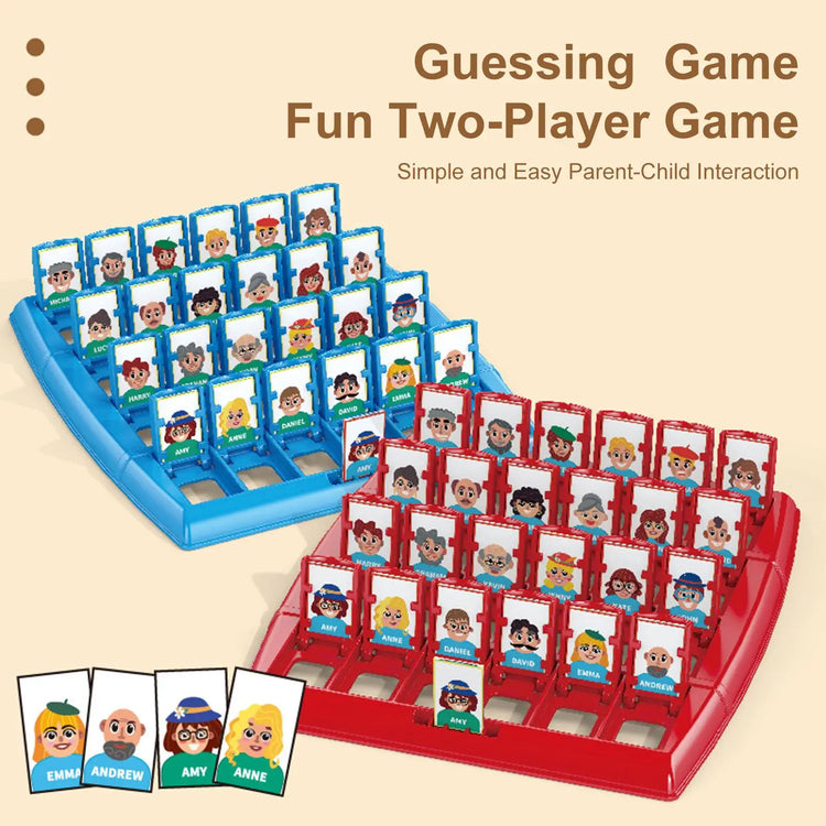 Guesses Who I Am Board Game Interactive Parent-Child Interactive Game Memory Logic Card Board Games For Family Party Gathering