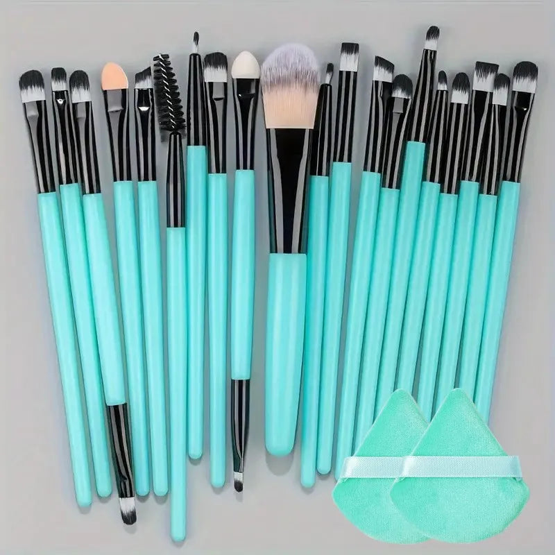 Makeup Brush Set 20Pcs Kit Soft Fluffy Eye Shadow Brushes Cosmetic Foundation Powder Highlighter Blending Beauty Tool Beginners
