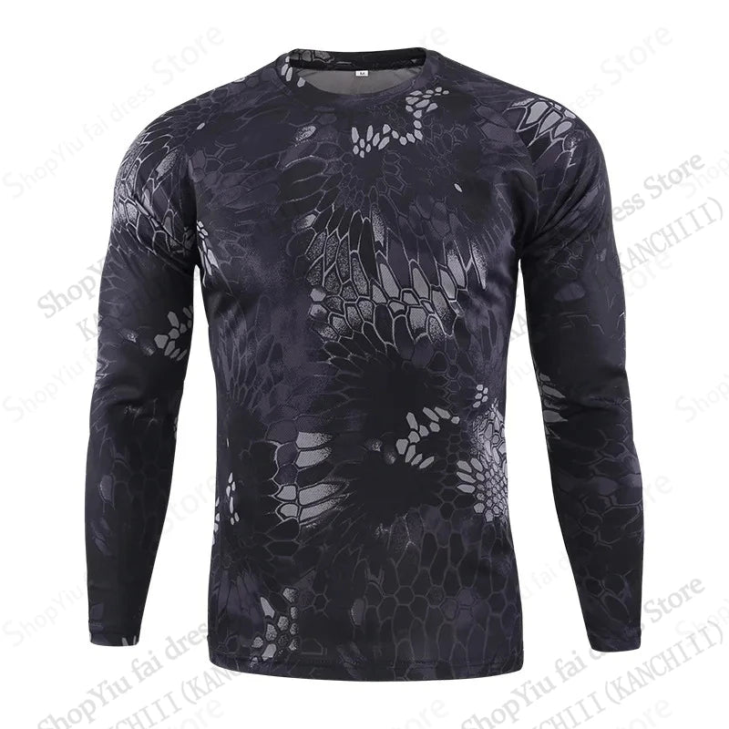 Mens Real Tree Fishing Hunting Tactics Camouflage 3d Print T-shirt Men Women Fashion Outdoor Sports Camo Tops Tees Mens Clothing
