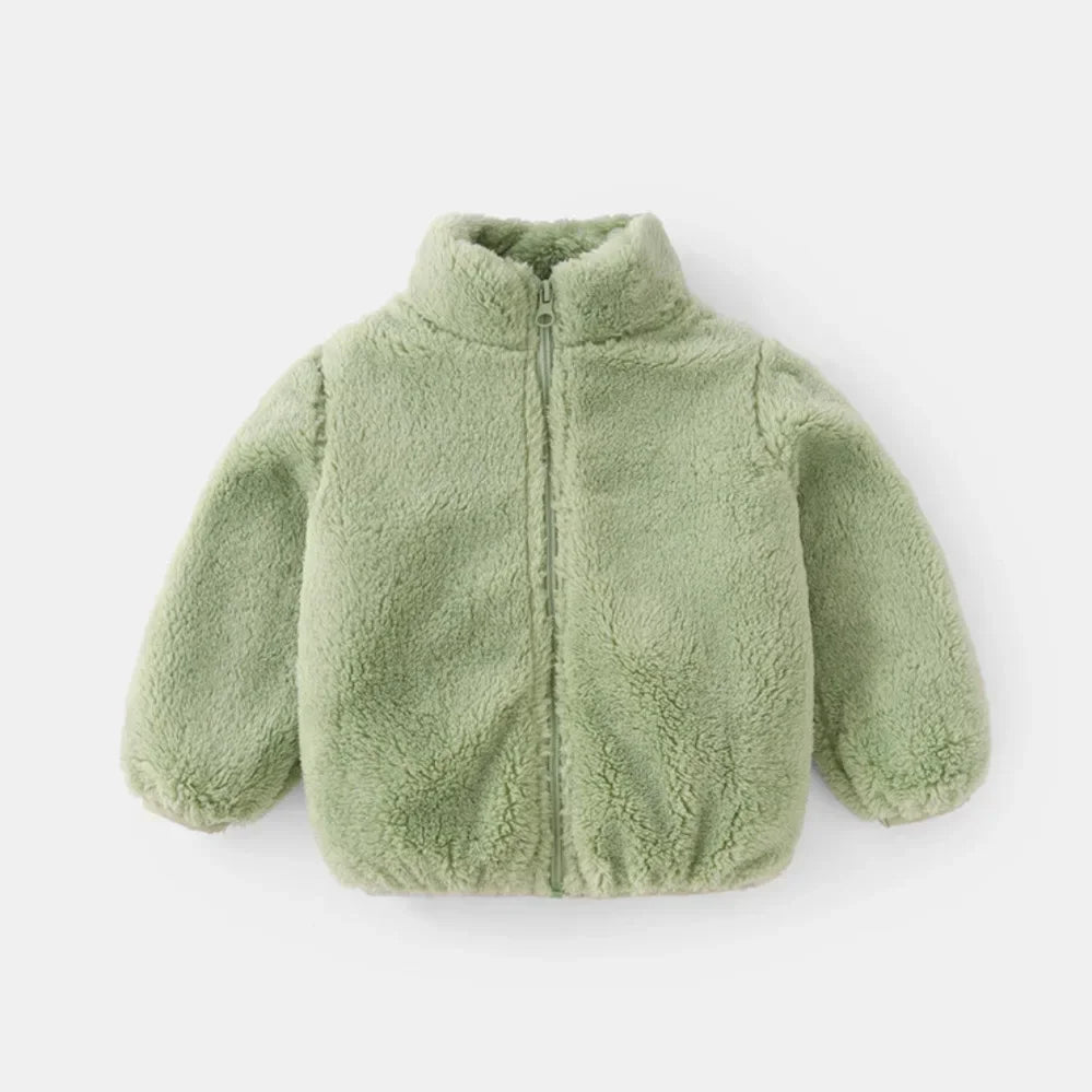 Kids Winter Coats 2025 New Children Outerwear Boy Warm Fleece Jacket Baby Girls Jackets for Autumn Spring Children Clothing