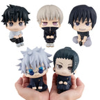 10cm Jujutsu Kaisen Anime Figure Look Up Chousou Action Figure Q Version Satoru Gojo/Geto Suguru Figurine PVC Collection Toys