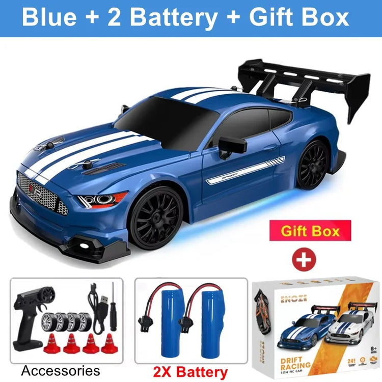Oike 4WD RC Drift Car Remote Control 4x4 Racing RTR 2.4G Radio Truck Vehicle Model Toy Gift for Boy Girl Children Kid Adult