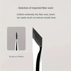 1/2/5Pcs The Upgrade Blade Eyeliner Brush Ultra Thin Fine Angle Flat Eyebrow Brush Under The Eyes Place Precise Detail Brushes