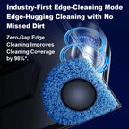 Liectroux G9 Robot Window Cleaner,10000Pa,Dual Vibrating Bionic Arms,8-Way Water Pump Spray,Nano Cleaning Squeegee,Smart Memory