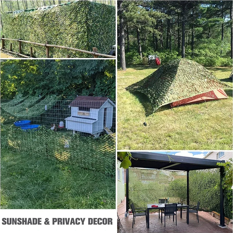 Camouflage Net Shade Net for Hunting Home Decor Paintball Bird Watching Camping Car Cover Hunting Blind Tree Stand Theme Decor