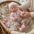 OtardDolls Can Open Mouth 13-Inch Pascale Soft Silicone Reborn Baby Doll - Handmade Newborn Girl Doll, Ideal Birthday Gift