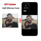 Custom Case for iPhone 18 17 Air 16 17e 16e 15 14 13 12 Pro Max Mini XR Plus Cover DIY Photo Soft Matte Silicon Shockproof Funda