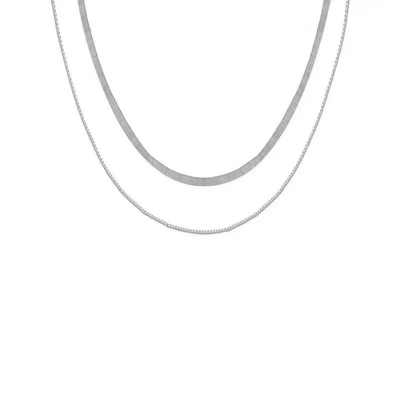 Stainless Steel Envelope Pendant Necklace Metal Waterproof Jewelry For Women