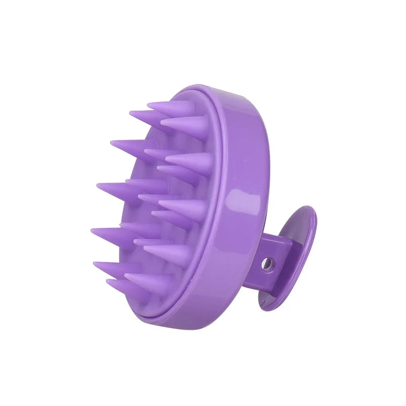Silicone Shampoo Brush Head Scalp Massage Tool