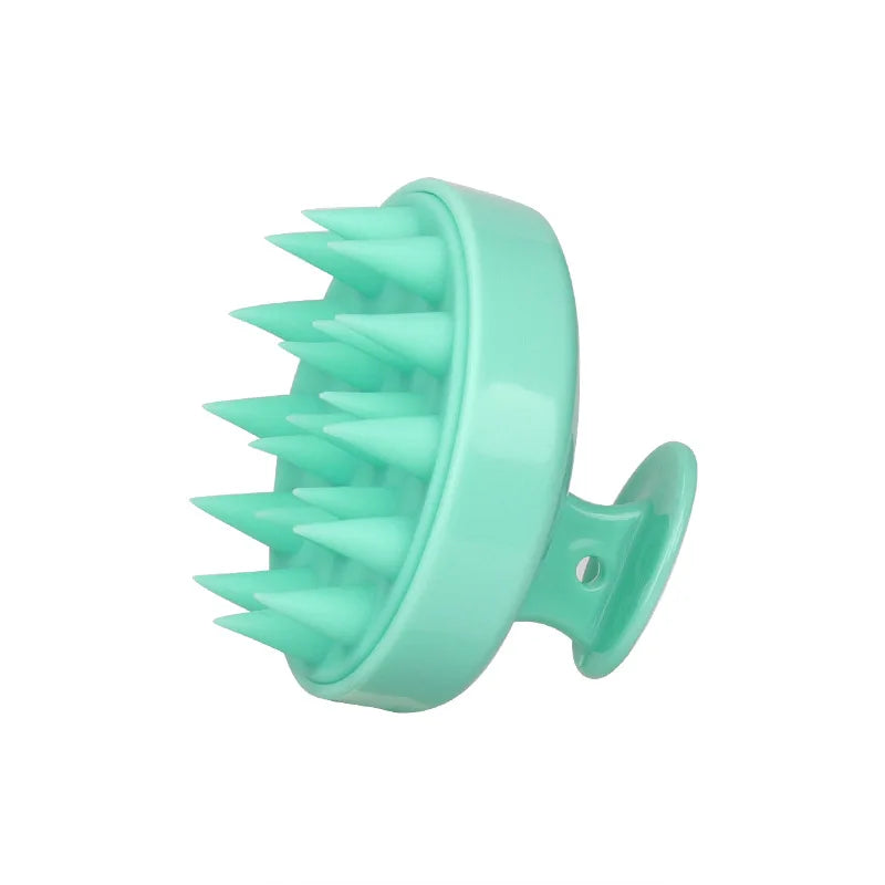 Silicone Shampoo Brush Head Scalp Massage Tool
