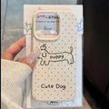 Black Polka Dot Dachshund Pattern Soft TPU Cover For iPhone 17 16 15 14 Plus 13 12 11 Pro MAX 17 Air Soft Sililcone Phone Cover