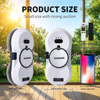 DIVEDEER Home intelligent cleaning robot with automatic water spraying function, anti drop magnetic glass cleaning machine