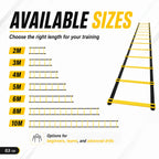 Agility Ladder Set 2-10M Speed Training Ladder with Carry Bag for Soccer Football Footwork Coordination Fitness Drills Home Gym