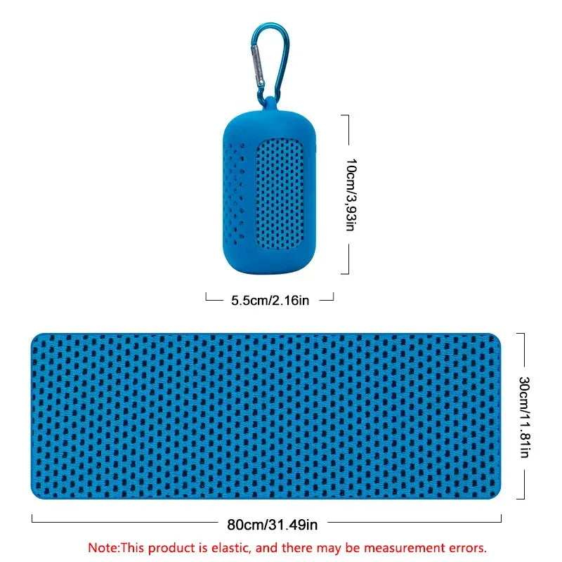 Outdoor Microfiber Sports Cooling Ice Towel Quick Dry Cold Fitness Towel for Camping - Cool Towel
