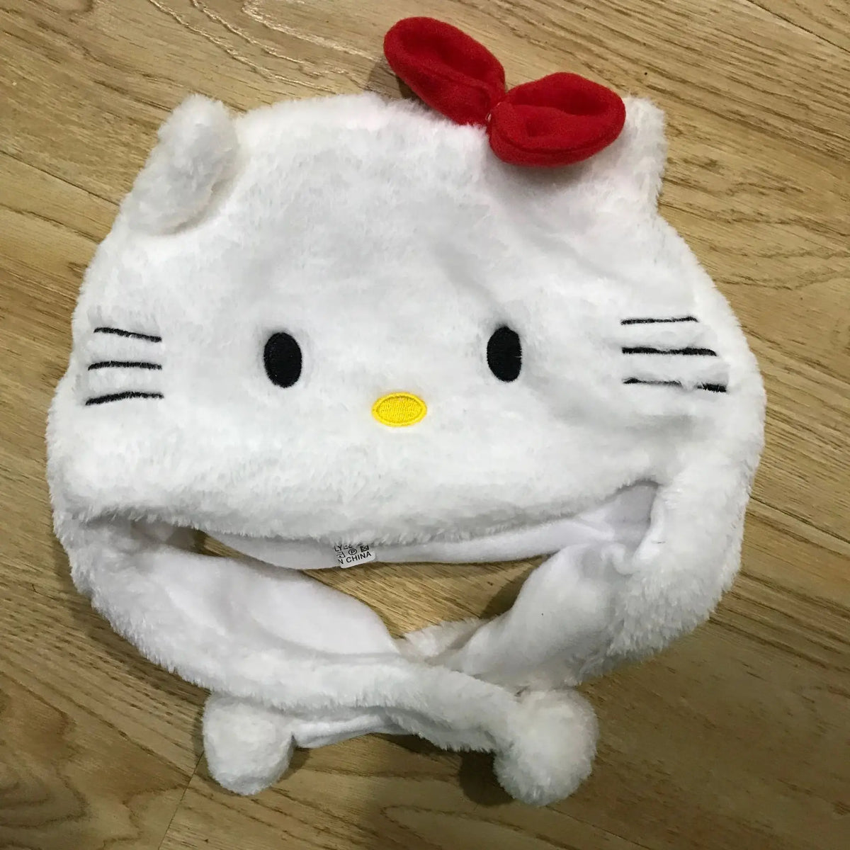 Fashionable Children's Winter Hat Plush Tiger Head Design Scarf Neck Protection Halloween Performance Cap Kids Warm Cozy Hat