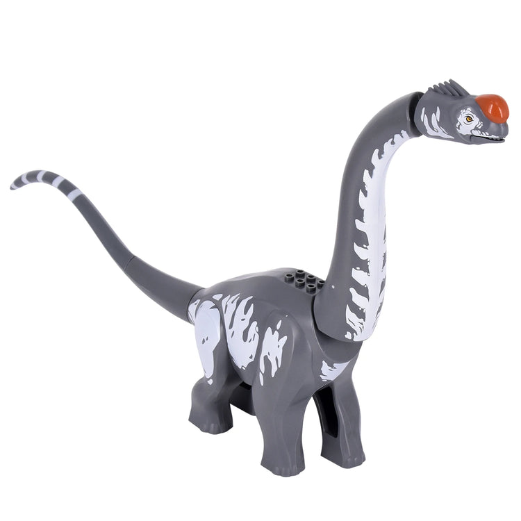 2025 New Jurassic Dinosaur Titanosaurus Animals DIY Blocks Mini Models Building Blocks Bricks Kid Dino Toys For Children
