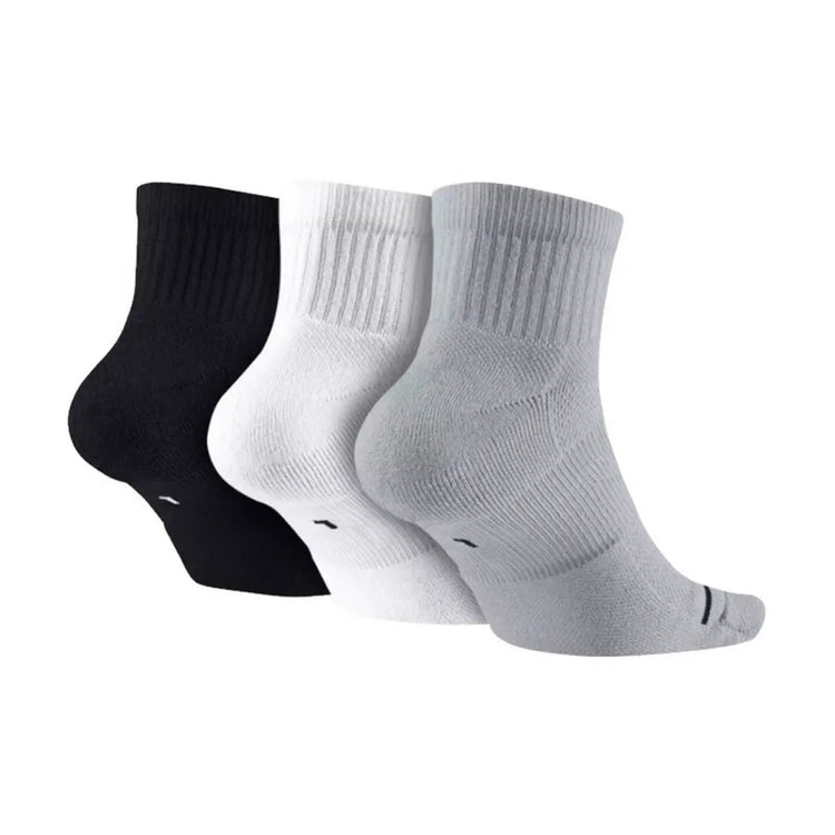 Nike Air Jordan Men's and Women's Knee-High Sports Socks, 3-Pack, Comfortable and Breathable Basketball Socks SX5544-017