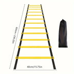 Agility Ladder Set 2-10M Speed Training Ladder with Carry Bag for Soccer Football Footwork Coordination Fitness Drills Home Gym