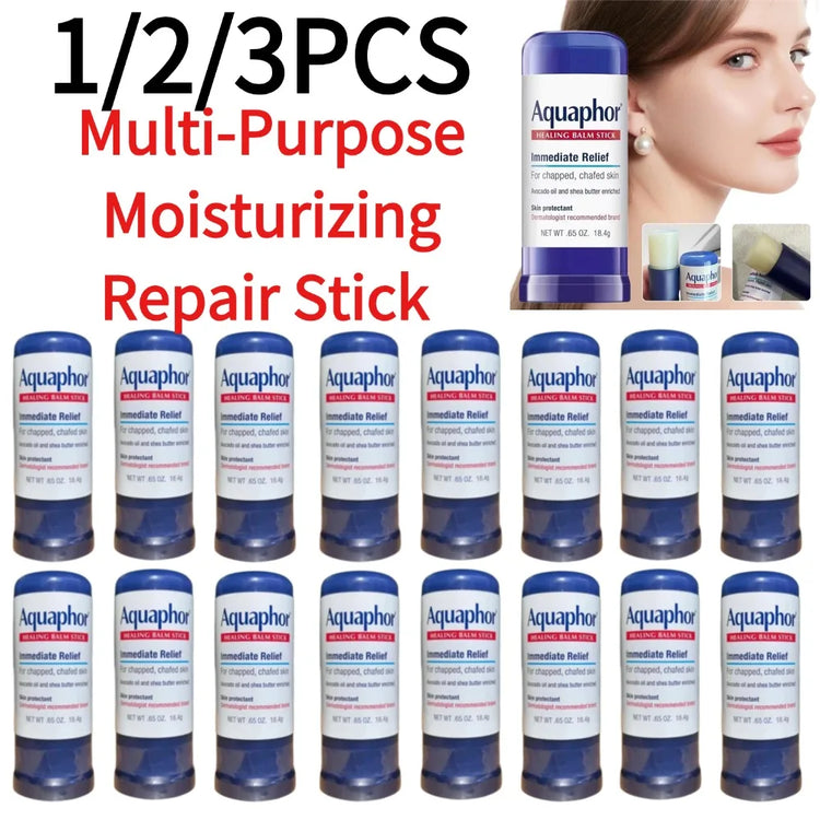 Multi-Purpose Moisturizing Repair Stick Deep Hydration for Dry Skin Versatile Balm for Lips Face & Hands Skin Care for Home