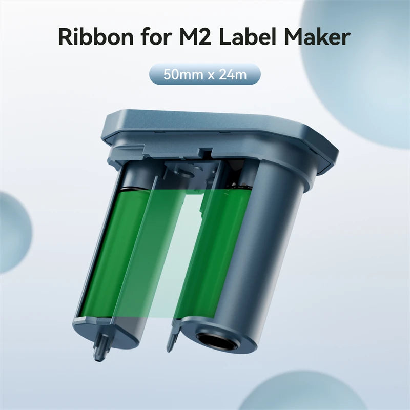 M2 Niimbot Portable Thermal Transfer Label Printer Multi-function Sticker Label Maker Machine for Office Clothes Tag Power Cable