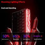 AULA HERO68 Air Magnetic Switch Wireless Gaming Mechanical Keyboard 3-Mode Hot-Swap RGB 8KHz Polling Rate 0.005mm RT Low Latency