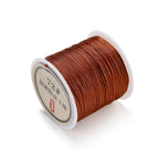 10/50M 0.8mm Nylon Thread Cord Macrame Rope Bracelet Braided String For DIY Tassels Beading String Jewelry Making Accessories