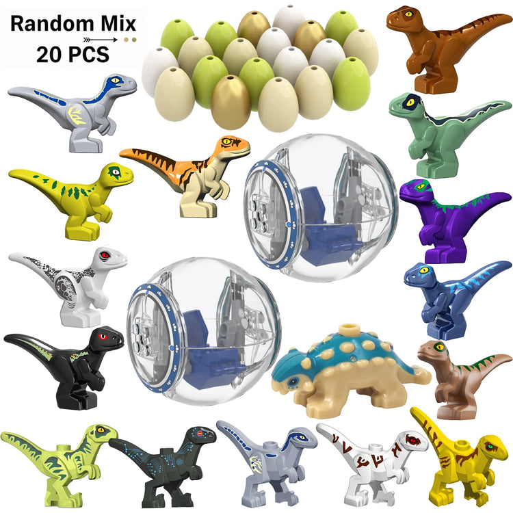 Jurassic Dinosaur Nest Baby Building Blocks Toys Collection Souvenir Gift Birthday Jurassic Rex Raptor