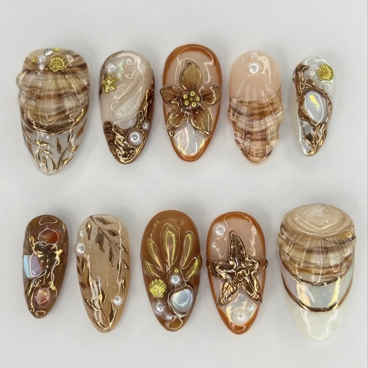 24Pcs Pink Almond False Nails Butterfly Ballet with French Design Wearable Fake Nails Simple Artificial Press on Nails Tips Art