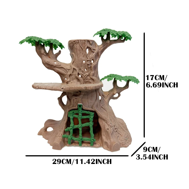 Dinosaur Jurassic World Scene Decoration Toys