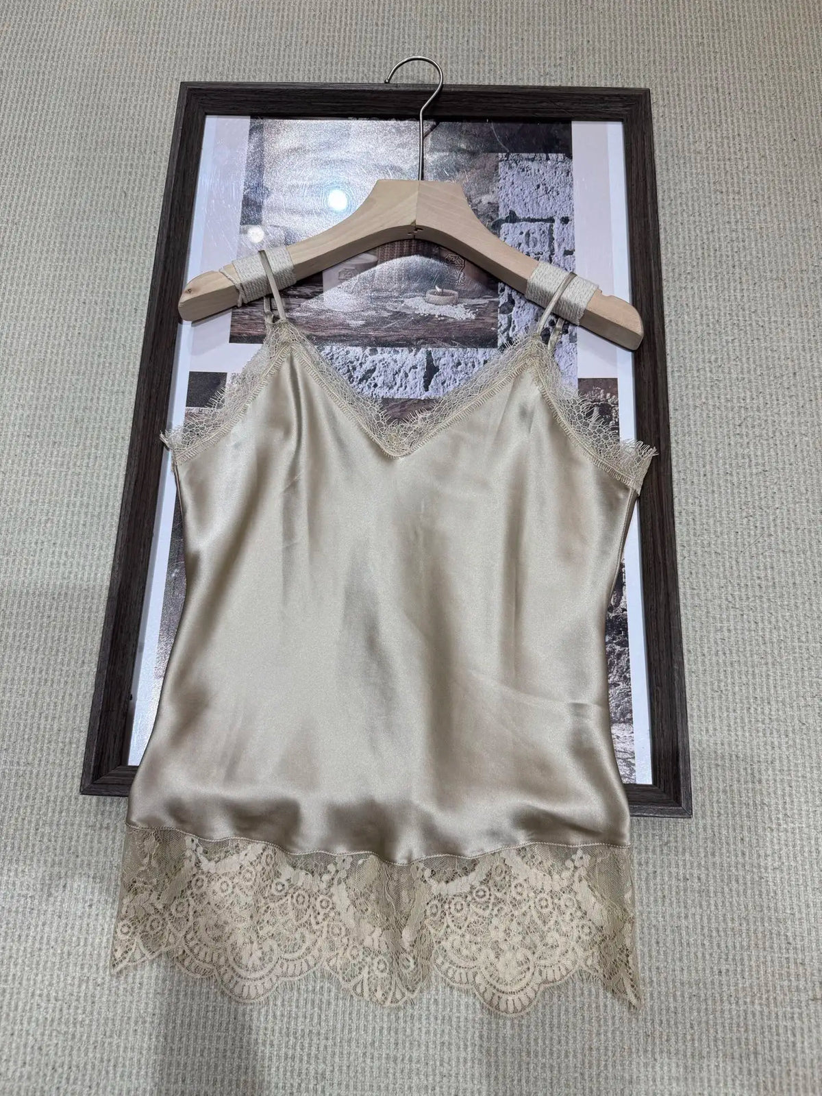 women's 100% Silk Sleeveless Top High Quality Super Soft Tank Top 2026 New Luxury Design Tops