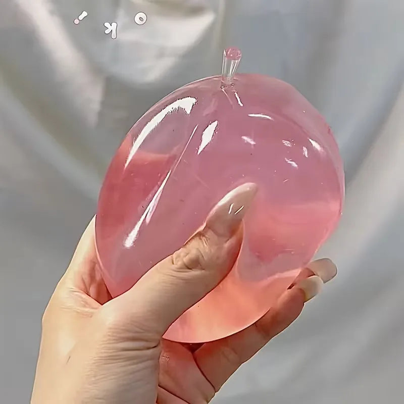 Relieve the Sticky Green Apple Slowly Rebound Maltose Pressure Ball Soft Fidget Sensory Toy Squeeze Toy Gift for ADHD and Autism