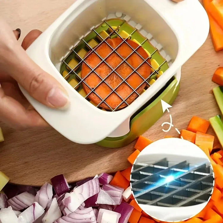 Multifunctional Kitchen Vegetable Chopper Onion Dicing Artifact French Fries Slicer Gadget Cucumber Potato Slicer Kitchen Tools