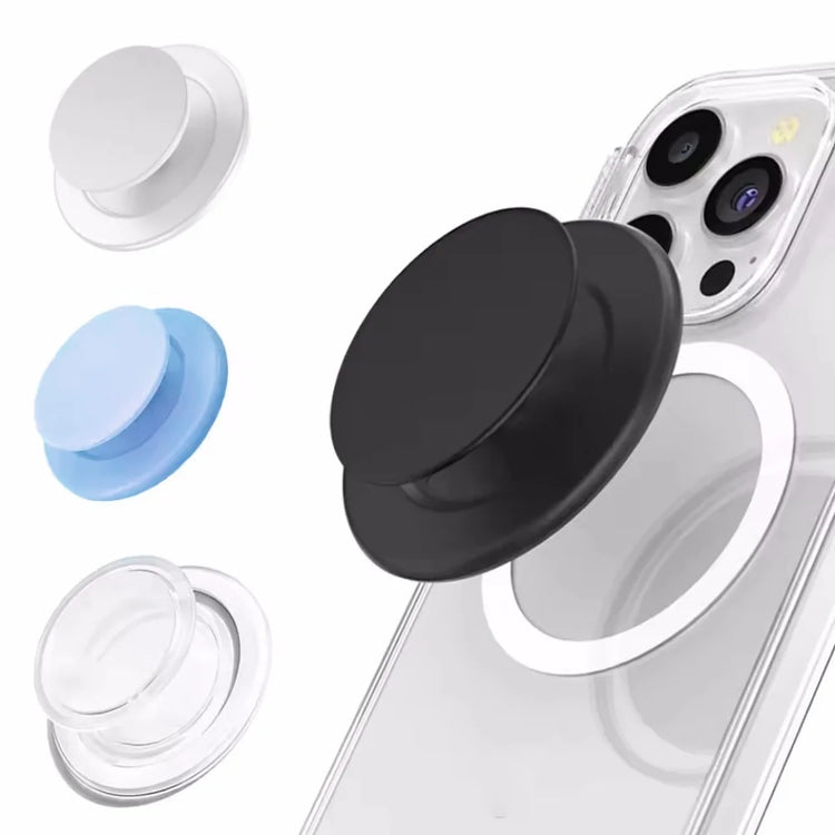 Magnetic Folding Mobile Phone Grip Holder Socket Pocket Support for Magsafe IPhone Mac Samsung Safe Ring Finger Expanding Stand