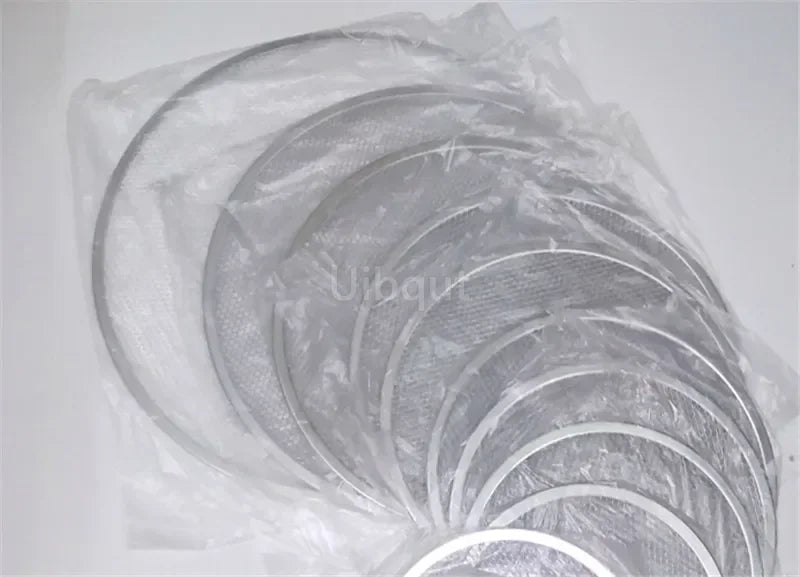 Non stick Pizza Screen Pan Baking Tray Metal Net New Seamless Aluminum Metal Net Bakeware Kitchen Tools Pizza 6-22inch
